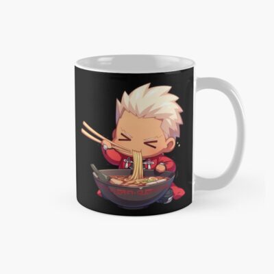Archer Eating Ramen Fate Stay Night Chibi Anime Mug