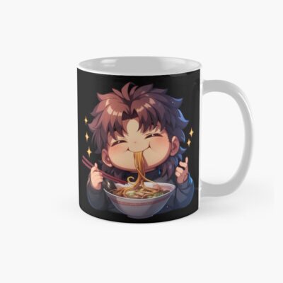 Kirei Kotomine Savoring Ramen Fate Stay Night Chibi Anime Mug