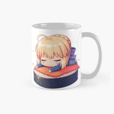 Chibi Sushi Gunkan Saber Alter Fate Stay Night Kawaii Mug