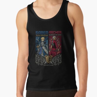 Saber Artoria Pendragon Fate Stay Night King Of Knights Tank Top