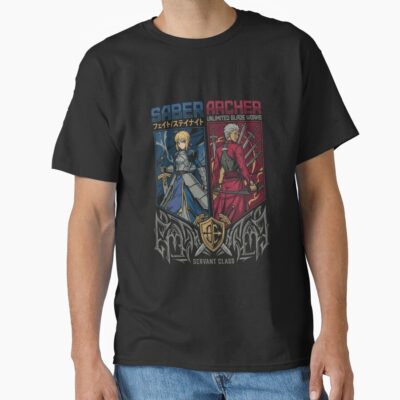 Saber Artoria Pendragon Fate Stay Night King Of Knights T-shirt