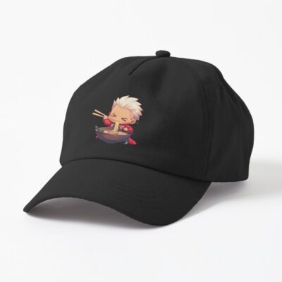 Archer Eating Ramen Fate Stay Night Chibi Anime Hat
