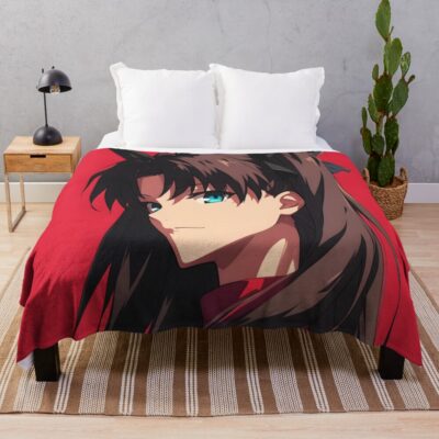 Rin Tohsaka Fate Series 5 Throw Blanket