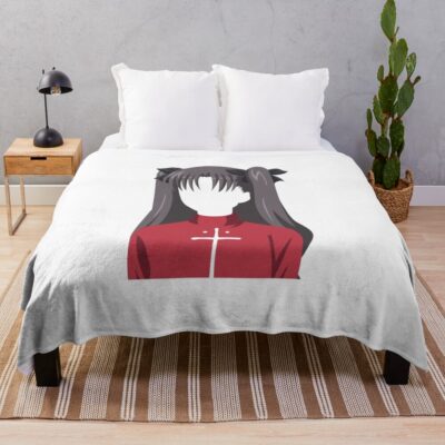 Fate/stay Night Rin Throw Blanket