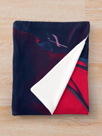 Alternative view of Rin Tohsaka Fate Series 6 Throw Blanket