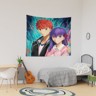 Shirou And Sakura 2 Tapestry