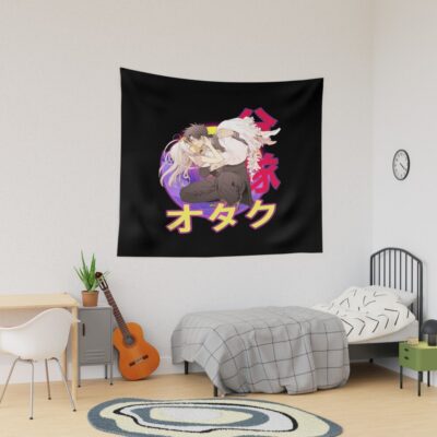 Kiritsugu Emiya Fate Stay Night Retro Sunset Design Tapestry