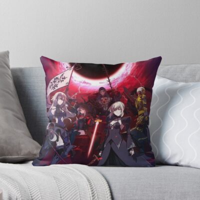 Fate Stay Night Anime Throw Pillow